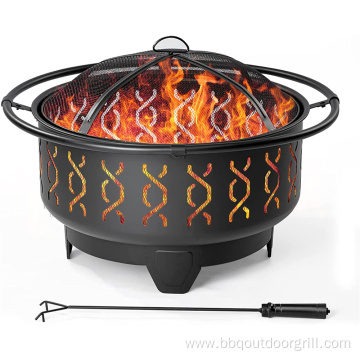 Outdoor Charcoal Fire Pit